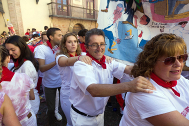 Fotos del cohete de las fiestas de Corella 2023./