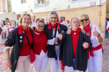 Fotos del cohete de las fiestas de Corella 2023./