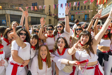 Fotos del cohete de las fiestas de Corella 2023./