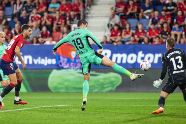 Fotos del Osasuna 0-2 Atlético de la jornada 7 de LaLiga./
