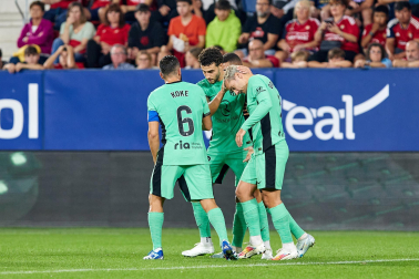 Fotos del Osasuna 0-2 Atlético de la jornada 7 de LaLiga./