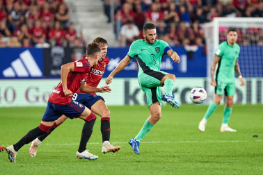 Fotos del Osasuna 0-2 Atlético de la jornada 7 de LaLiga./