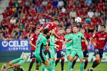 Fotos del Osasuna 0-2 Atlético de la jornada 7 de LaLiga./