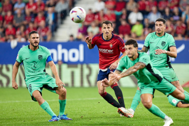 Fotos del Osasuna 0-2 Atlético de la jornada 7 de LaLiga./