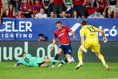 Fotos del Osasuna 0-2 Atlético de la jornada 7 de LaLiga./