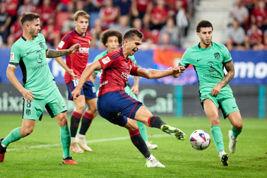 Fotos del Osasuna 0-2 Atlético de la jornada 7 de LaLiga./