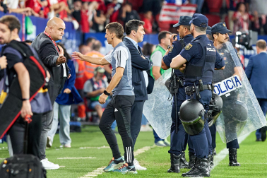 Fotos del Osasuna 0-2 Atlético de la jornada 7 de LaLiga./