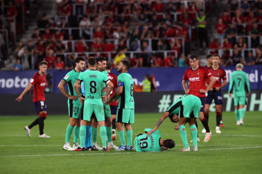 Fotos del Osasuna 0-2 Atlético de la jornada 7 de LaLiga./