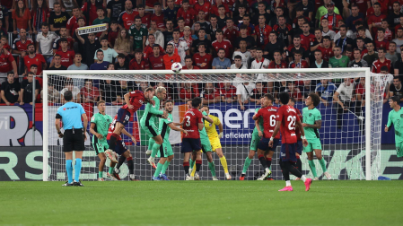 Fotos del Osasuna 0-2 Atlético de la jornada 7 de LaLiga./