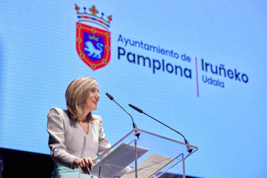 Fotos de los actos con motivo de la festividad de San Miguel, patrón de la Policía Municipal de Pamplona