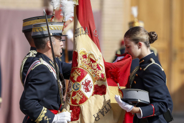 Jura de bandera de la princesa Leonor.