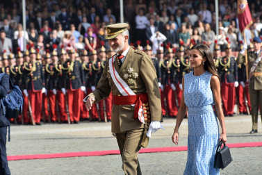 Jura de bandera de la princesa Leonor.