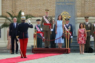 Jura de bandera de la princesa Leonor.