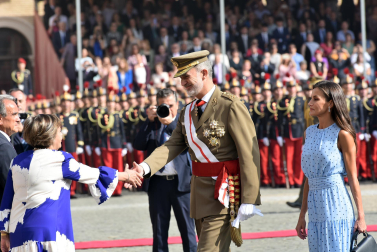 Jura de bandera de la princesa Leonor.