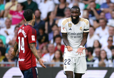 Jugadas del encuentro de la Jornada 9 de LaLiga EA Sports entre rojillos y merengues disputado en el Santiago Bernabéu
