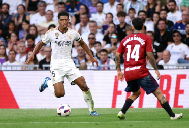 Jugadas del encuentro de la Jornada 9 de LaLiga EA Sports entre rojillos y merengues disputado en el Santiago Bernabéu