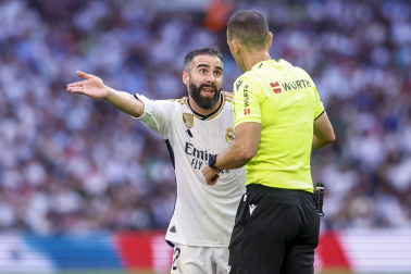 Jugadas del encuentro de la Jornada 9 de LaLiga EA Sports entre rojillos y merengues disputado en el Santiago Bernabéu