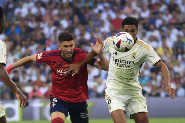 Jugadas del encuentro de la Jornada 9 de LaLiga EA Sports entre rojillos y merengues disputado en el Santiago Bernabéu