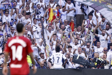Jugadas del encuentro de la Jornada 9 de LaLiga EA Sports entre rojillos y merengues disputado en el Santiago Bernabéu
