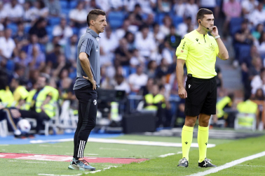 Jugadas del encuentro de la Jornada 9 de LaLiga EA Sports entre rojillos y merengues disputado en el Santiago Bernabéu
