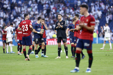 Jugadas del encuentro de la Jornada 9 de LaLiga EA Sports entre rojillos y merengues disputado en el Santiago Bernabéu