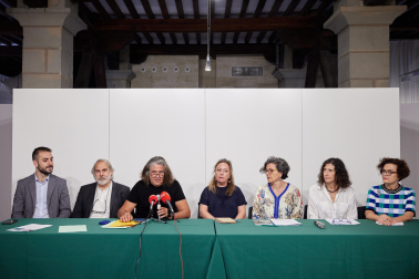 Guillermo Cobo, Carlos Ciriza, Pablo Ramos, Aitziber Urtasun, Eva Ruiz, Teresa Lasheras y Mercedes Jover
