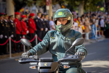 Celebración en Pamplona de la festividad de la patrona de la Guardia Civil.