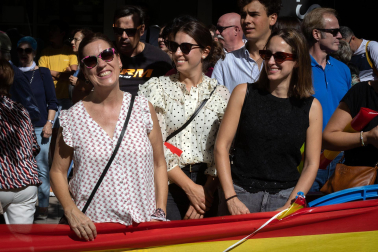 Celebración en Pamplona de la festividad de la patrona de la Guardia Civil.