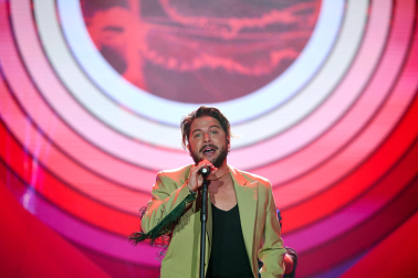 Fotos del concierto de Manuel Carrasco en el Navarra Arena. /