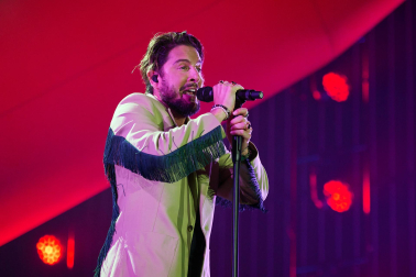 Fotos del concierto de Manuel Carrasco en el Navarra Arena. /