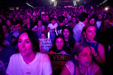 Fotos del concierto de Manuel Carrasco en el Navarra Arena. /