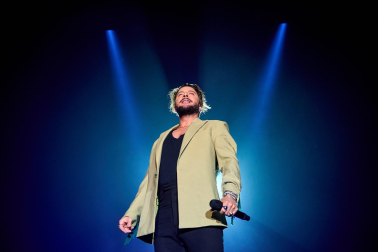 Fotos del concierto de Manuel Carrasco en el Navarra Arena. /