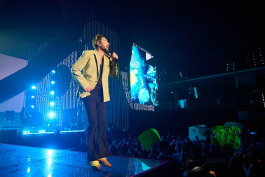 Fotos del concierto de Manuel Carrasco en el Navarra Arena. /
