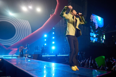 Fotos del concierto de Manuel Carrasco en el Navarra Arena. /