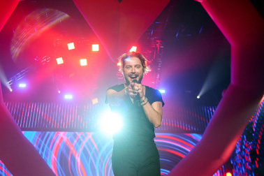 Fotos del concierto de Manuel Carrasco en el Navarra Arena. /