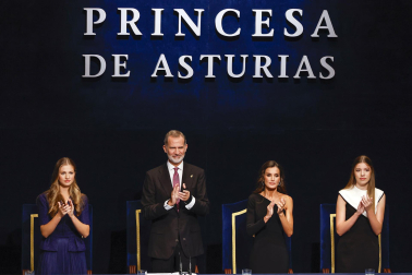 Ceremonia 43ª edición Premios Princesa de Asturias.