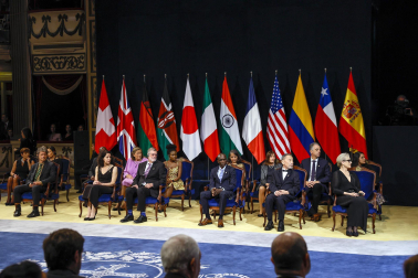 Ceremonia 43ª edición Premios Princesa de Asturias.