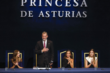 Ceremonia 43ª edición Premios Princesa de Asturias.