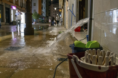 Imagen de los daños de la borrasca Bernard en Andalucía