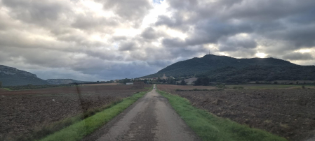 Eulz, bajo el monte Belastegui. /