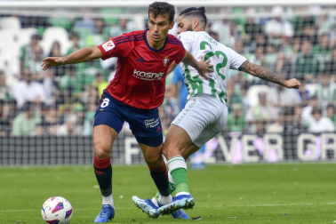 Fotos del Betis 2-1 Osasuna de la jornada 11./