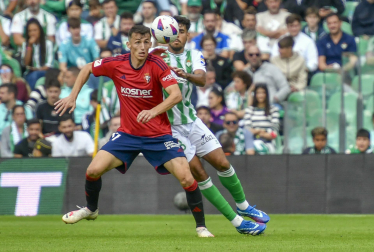Fotos del Betis 2-1 Osasuna de la jornada 11./