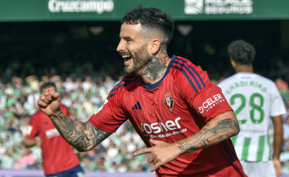 Fotos del Betis 2-1 Osasuna de la jornada 11./