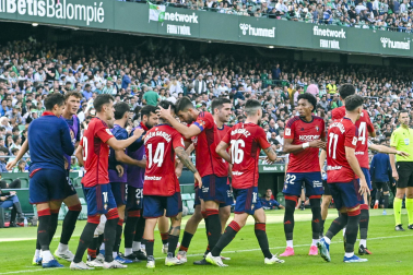 Fotos del Betis 2-1 Osasuna de la jornada 11./