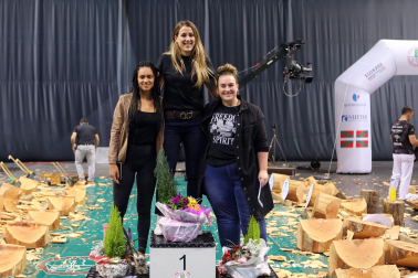 Fotos del campeonato de Aizkora en el Navarra Arena.