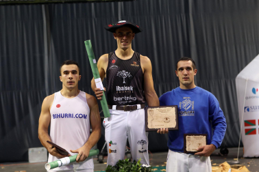 Fotos del campeonato de Aizkora en el Navarra Arena.