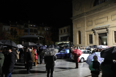 Funeral en la iglesia de San Juan por el niño fallecido en Urbasa.