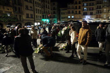 Funeral en la iglesia de San Juan por el niño fallecido en Urbasa.