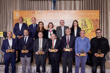 Fotos de la gala de entrega de los III Premios Alimentos DNavarra./