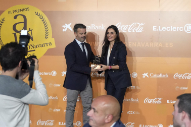 Fotos de la gala de entrega de los III Premios Alimentos DNavarra./